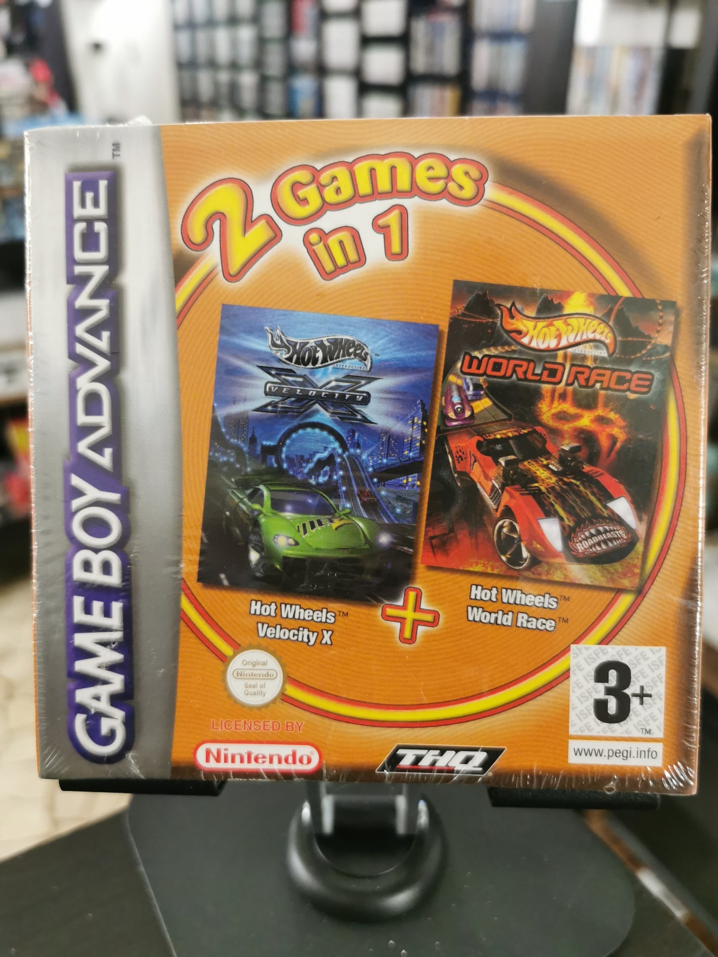 Hot Wheels Velocity X Hot Wheels World Race (GBA) *Nuovo