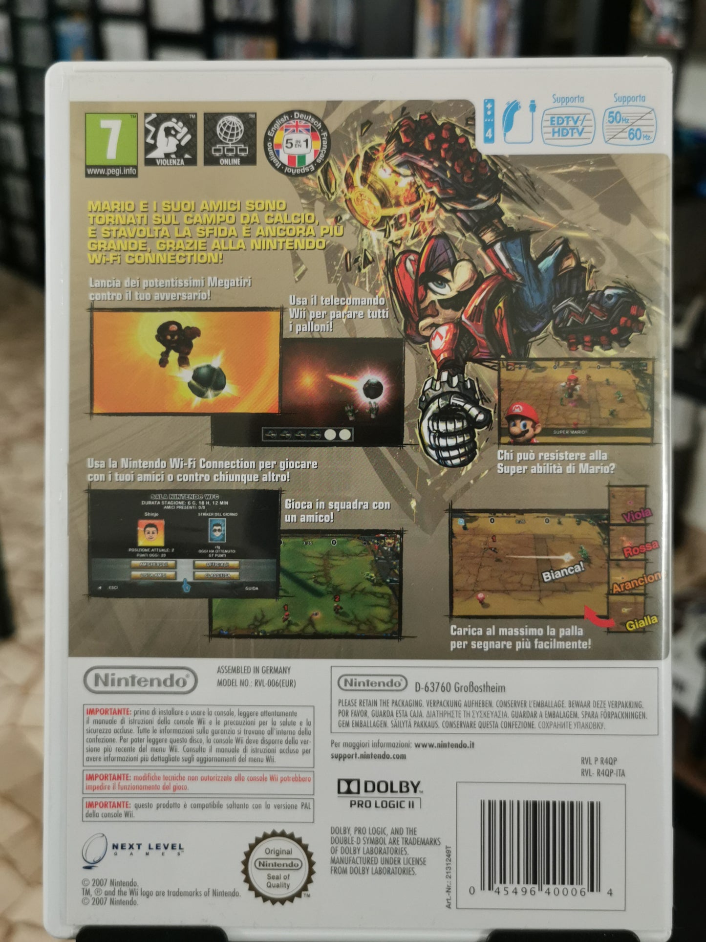 Mario Strikers Charged Football (Wii)