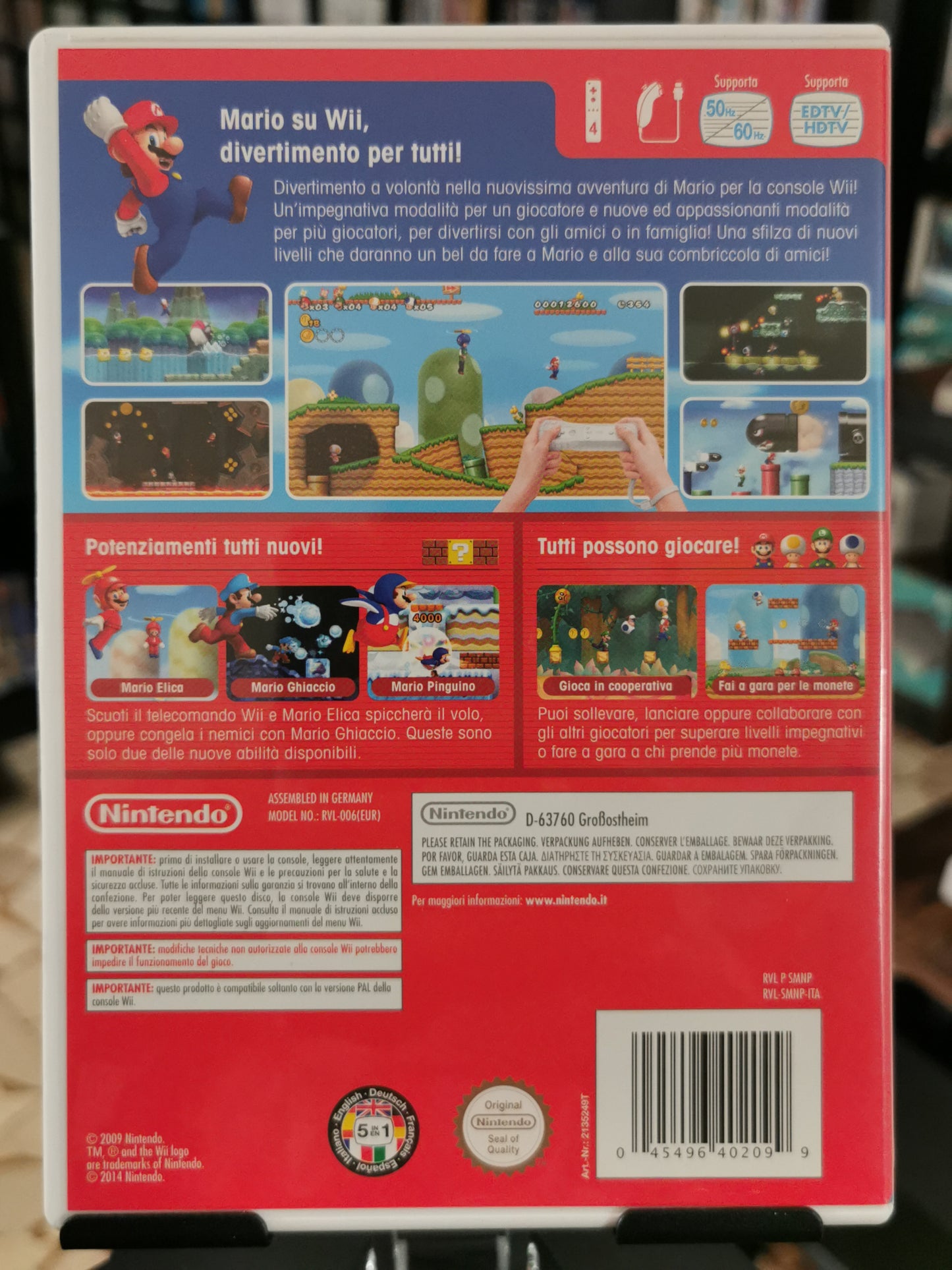 New Super Mario Bros (Wii) *Nintendo Selection