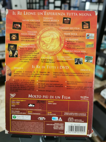 Il Re Leone – Edizione Speciale 2 Dischi (DVD)