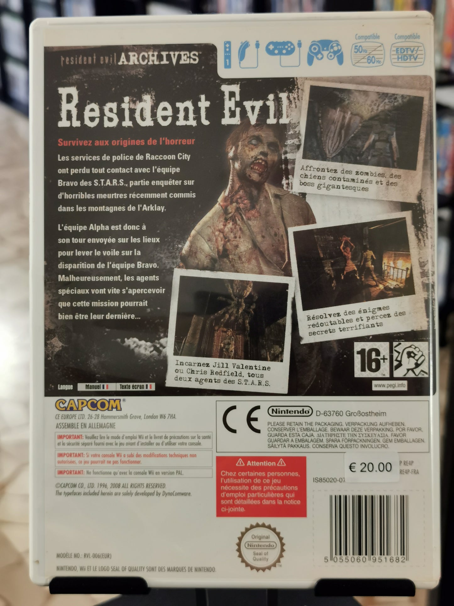 Resident Evil Archives (Wii)