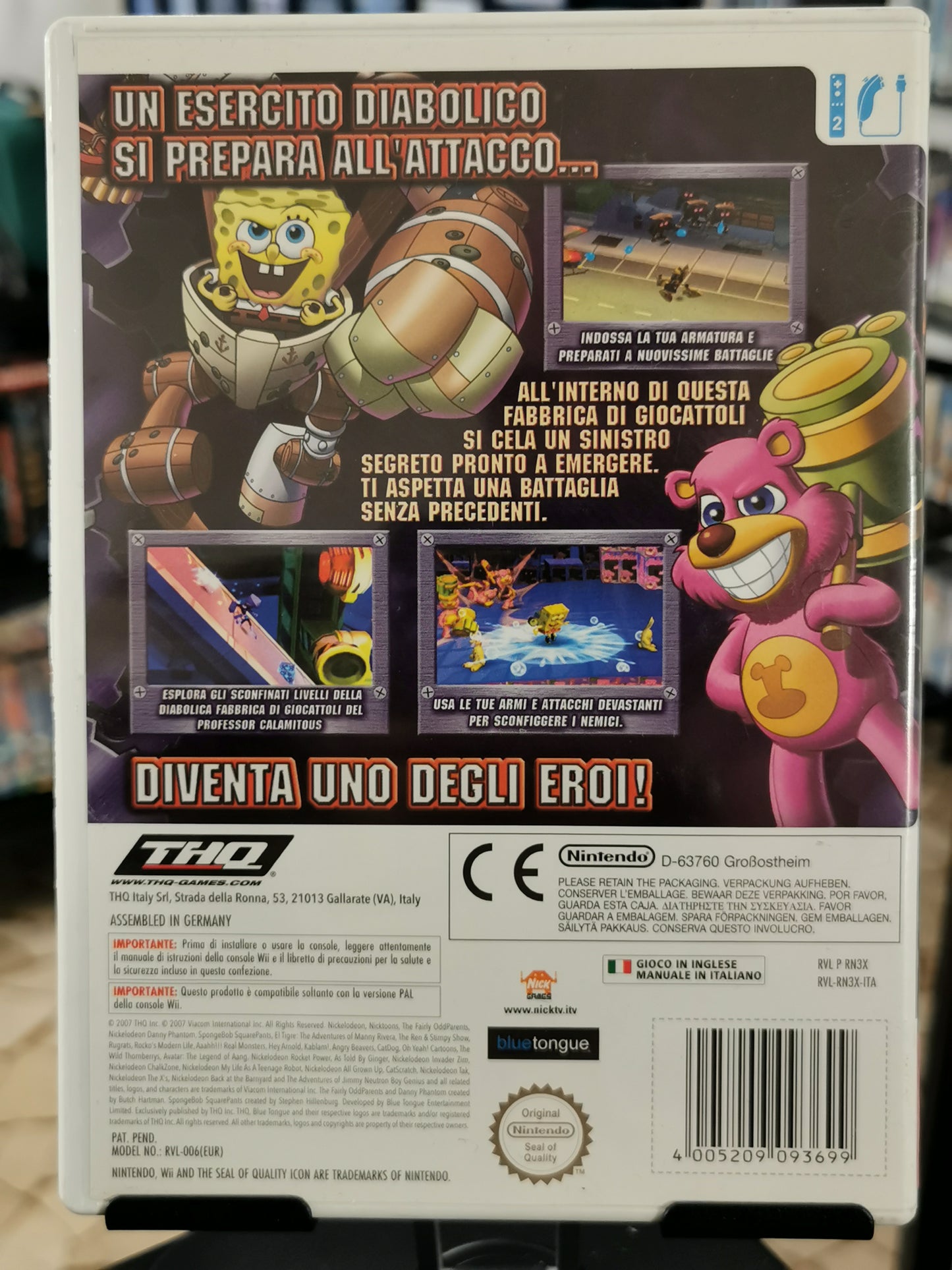 Spongebob e i Suoi Amici: L'Attacco dei Toybot (Wii)