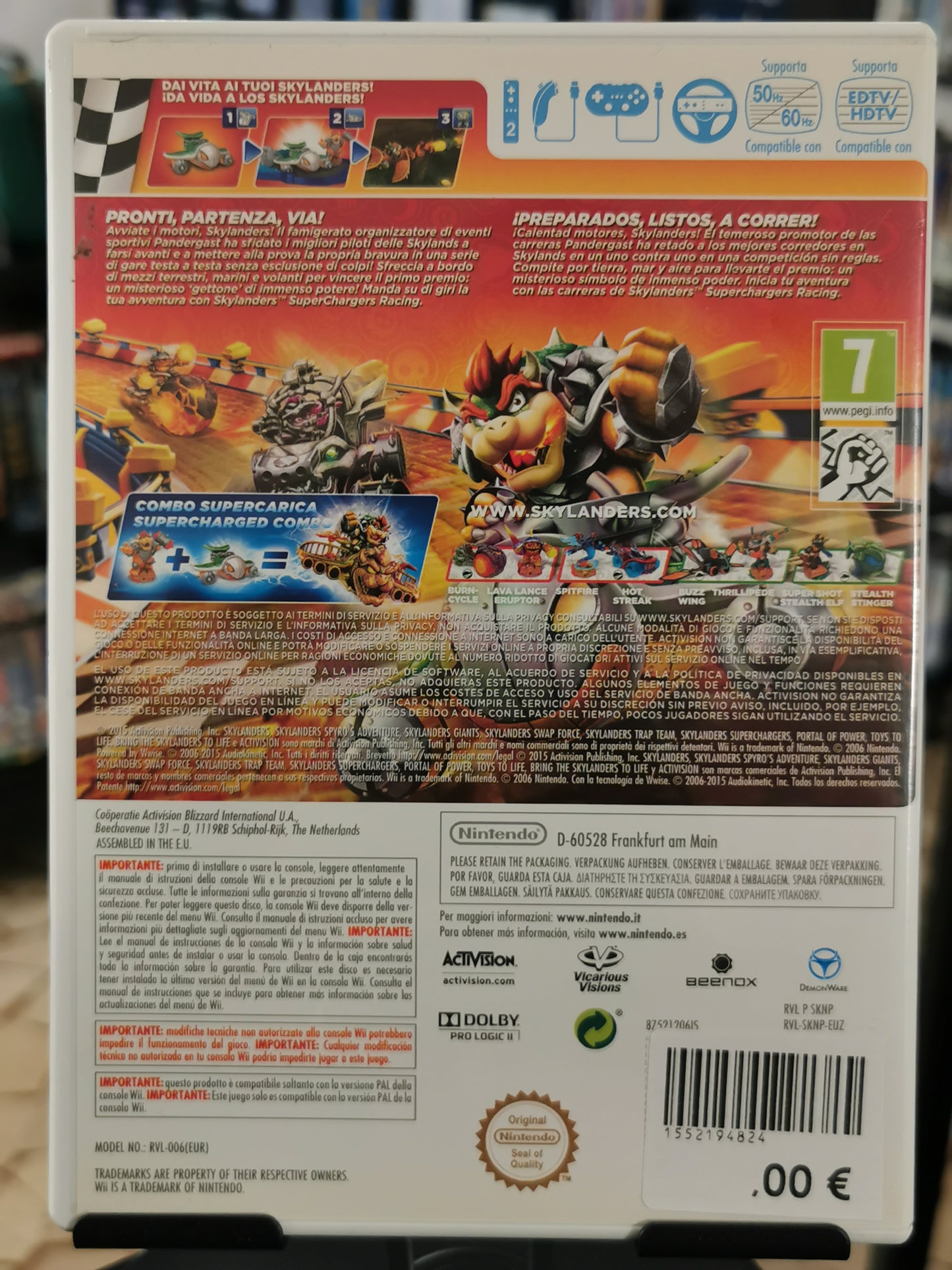 Skylanders: SuperChargers (Wii) *Solo Software