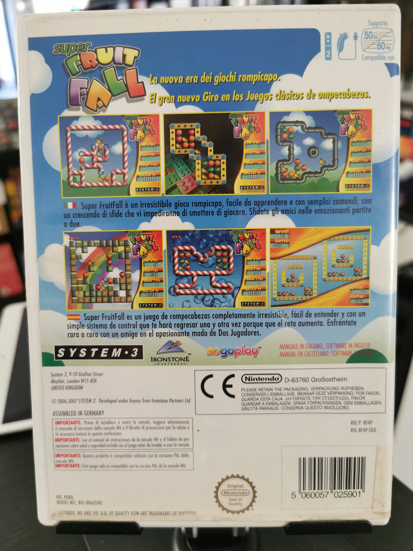 Super Fruit Fall (Wii)