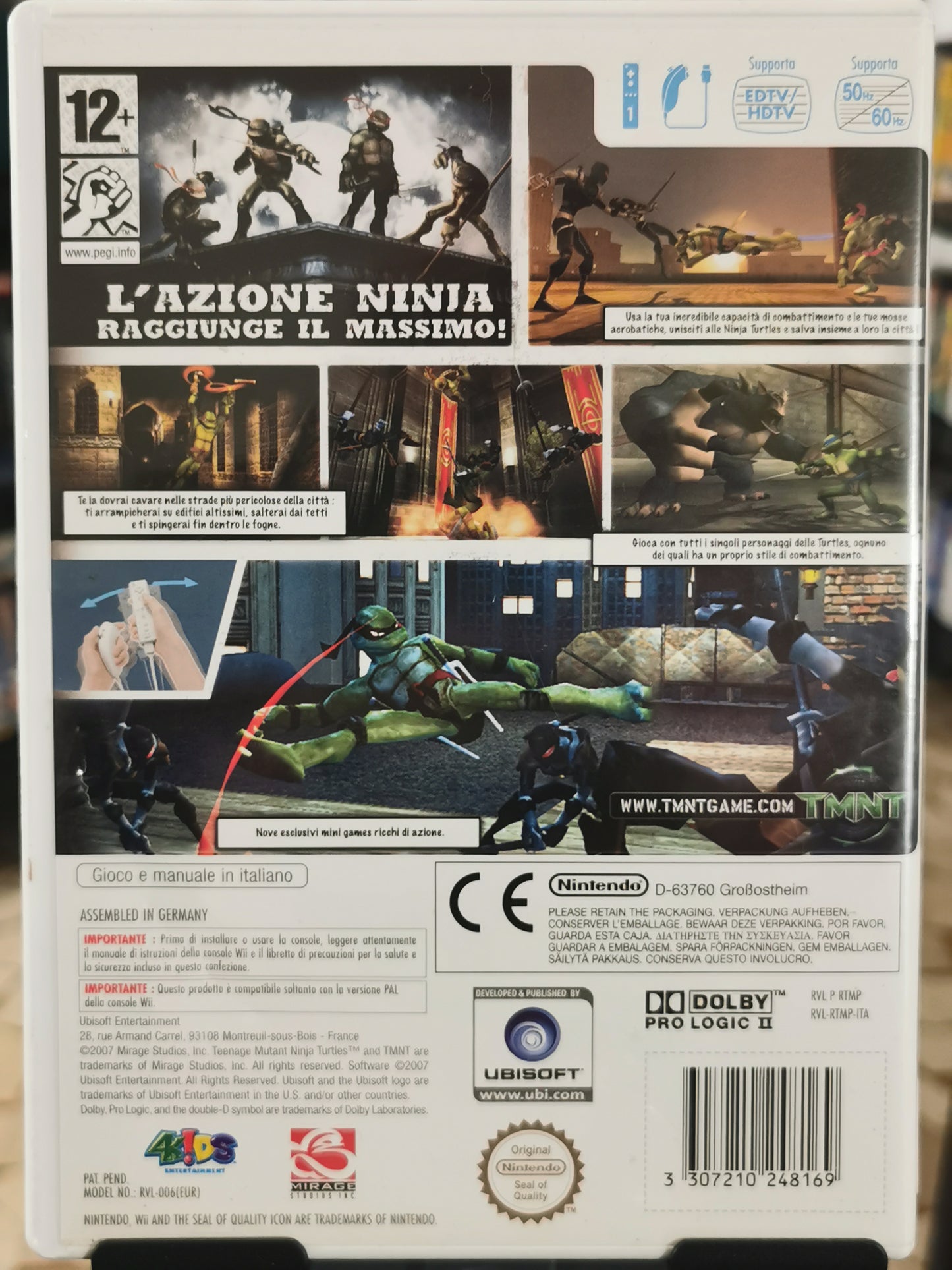 TMNT - Tartarughe Ninja (Wii)