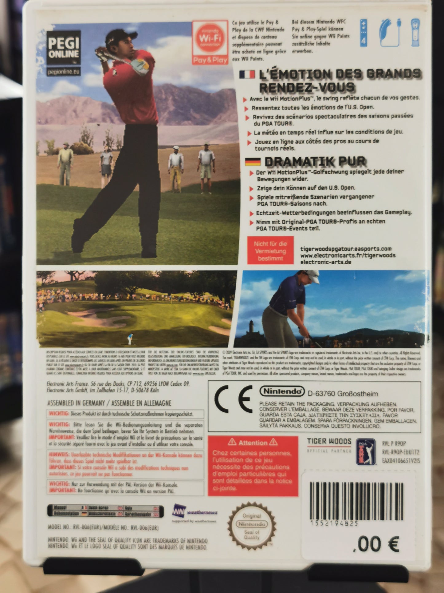 Tiger Woods PGA Tour 10 (Wii)