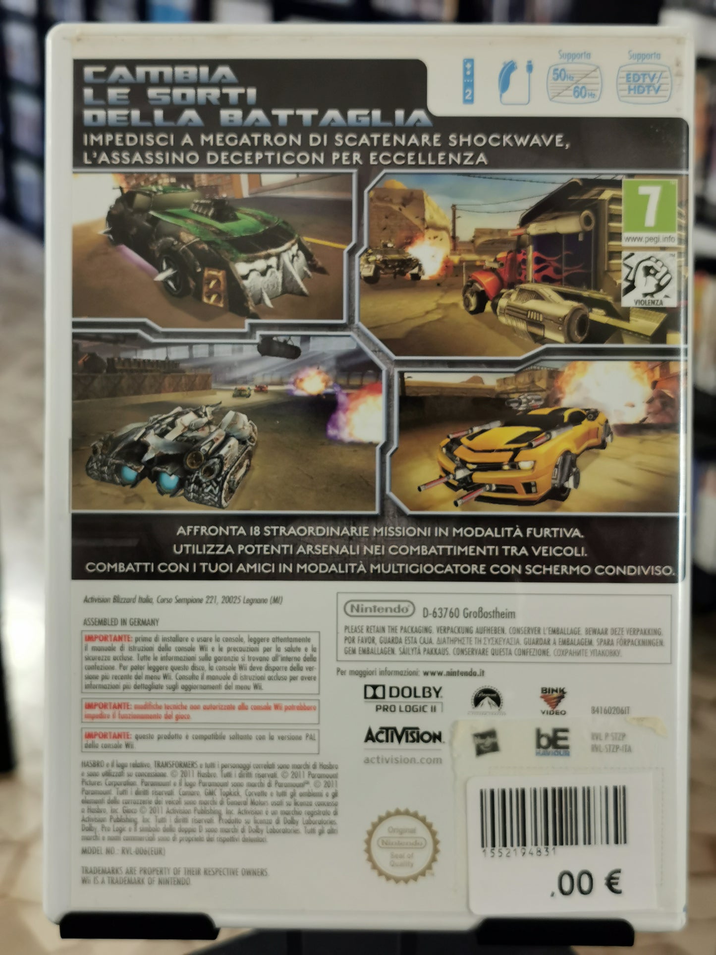 Transformers 3 - Stealth Force Edition (Wii)