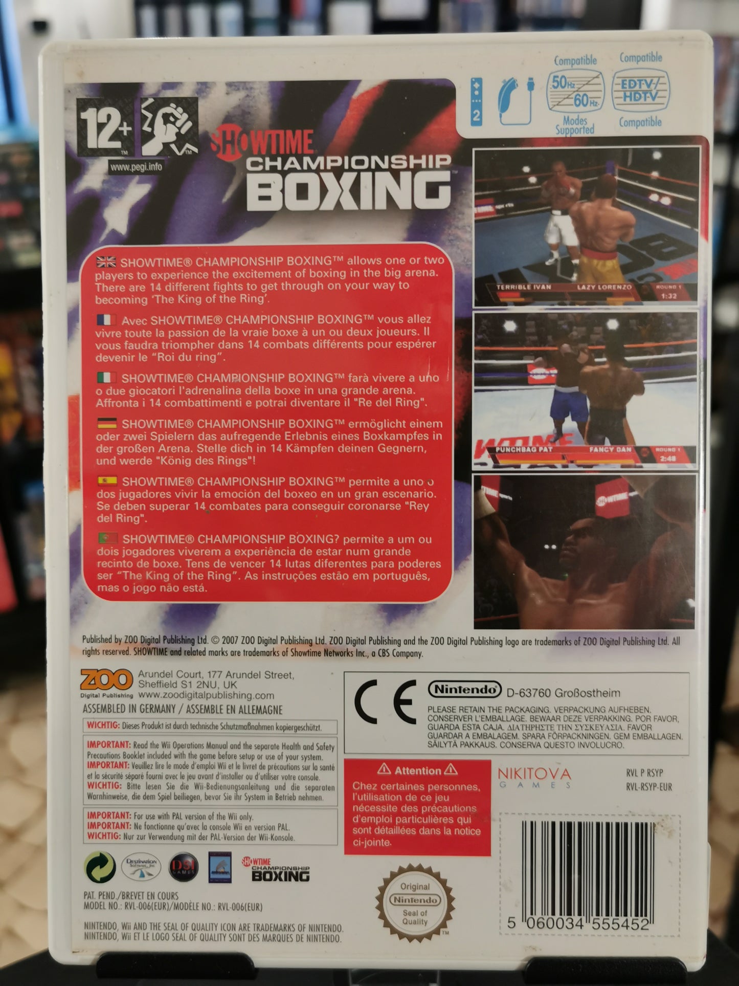 Showtime Championship Boxing (Wii)