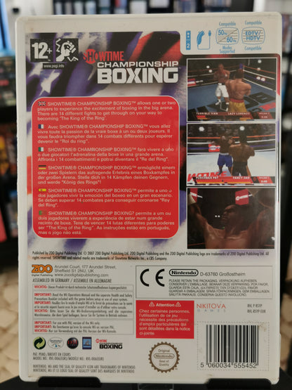 Showtime Championship Boxing (Wii)