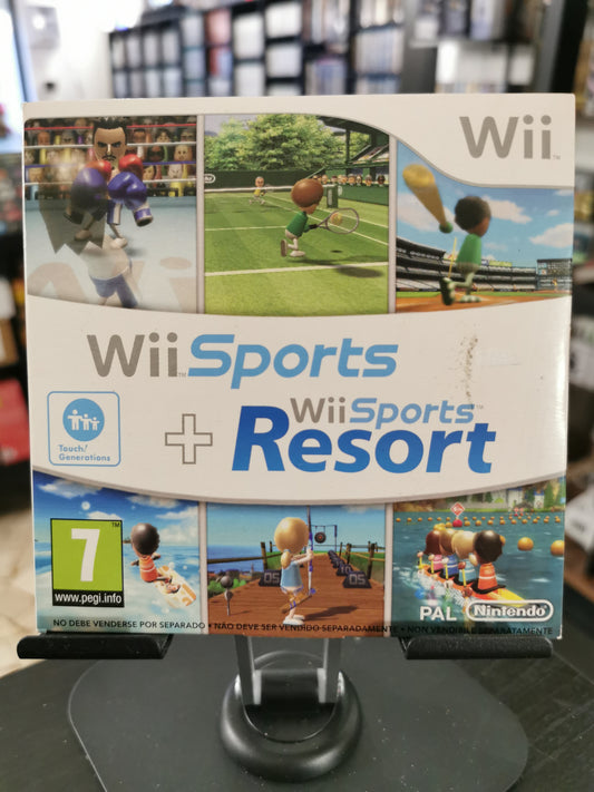 Wii Sports + Sports Resort [Cover Cartonata] (Wii)