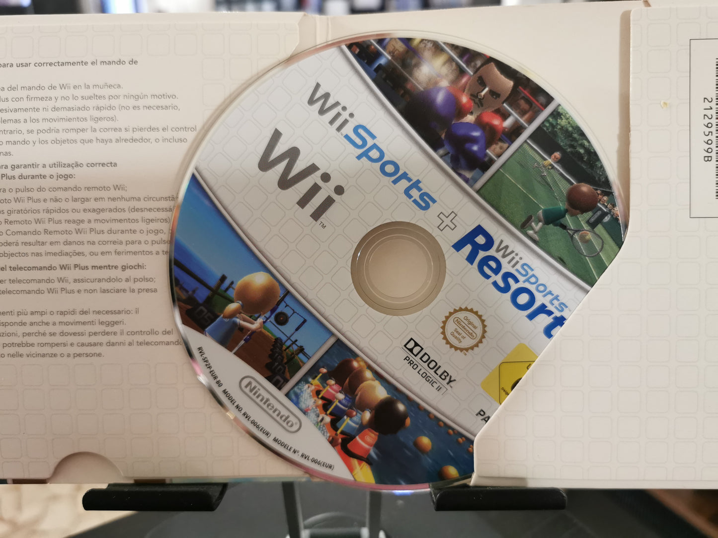 Wii Sports + Sports Resort [Cover Cartonata] (Wii)