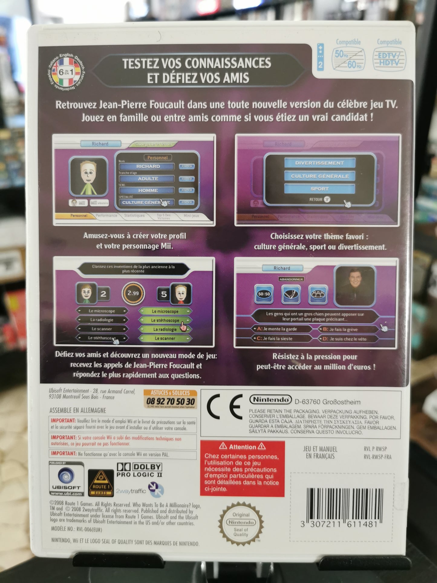 Qui Veut Gagner des Millions - 2° Edizione (Wii)