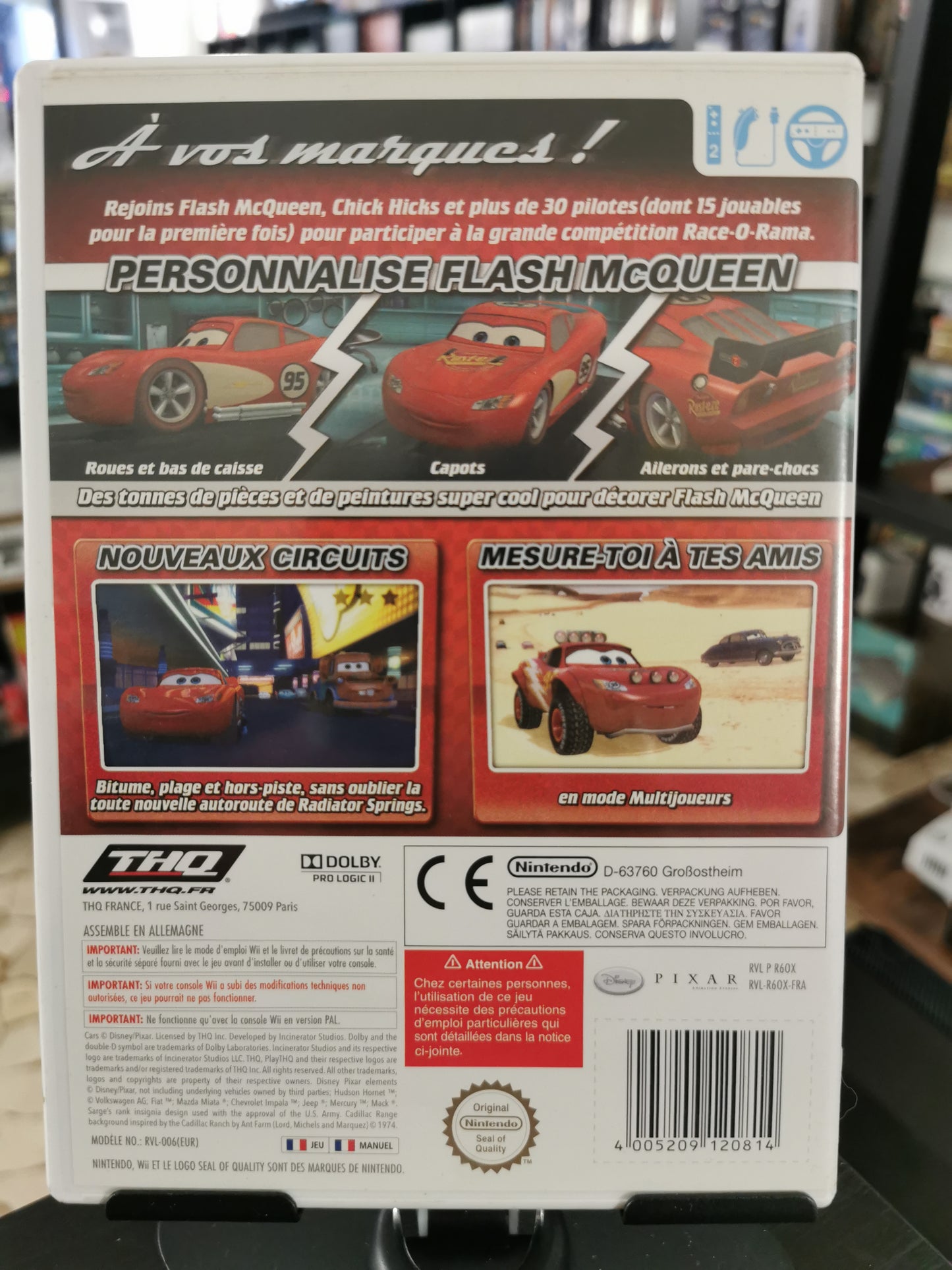 Disney/Pixar Cars: Race-O-Rama (Wii) - Fra/Ger