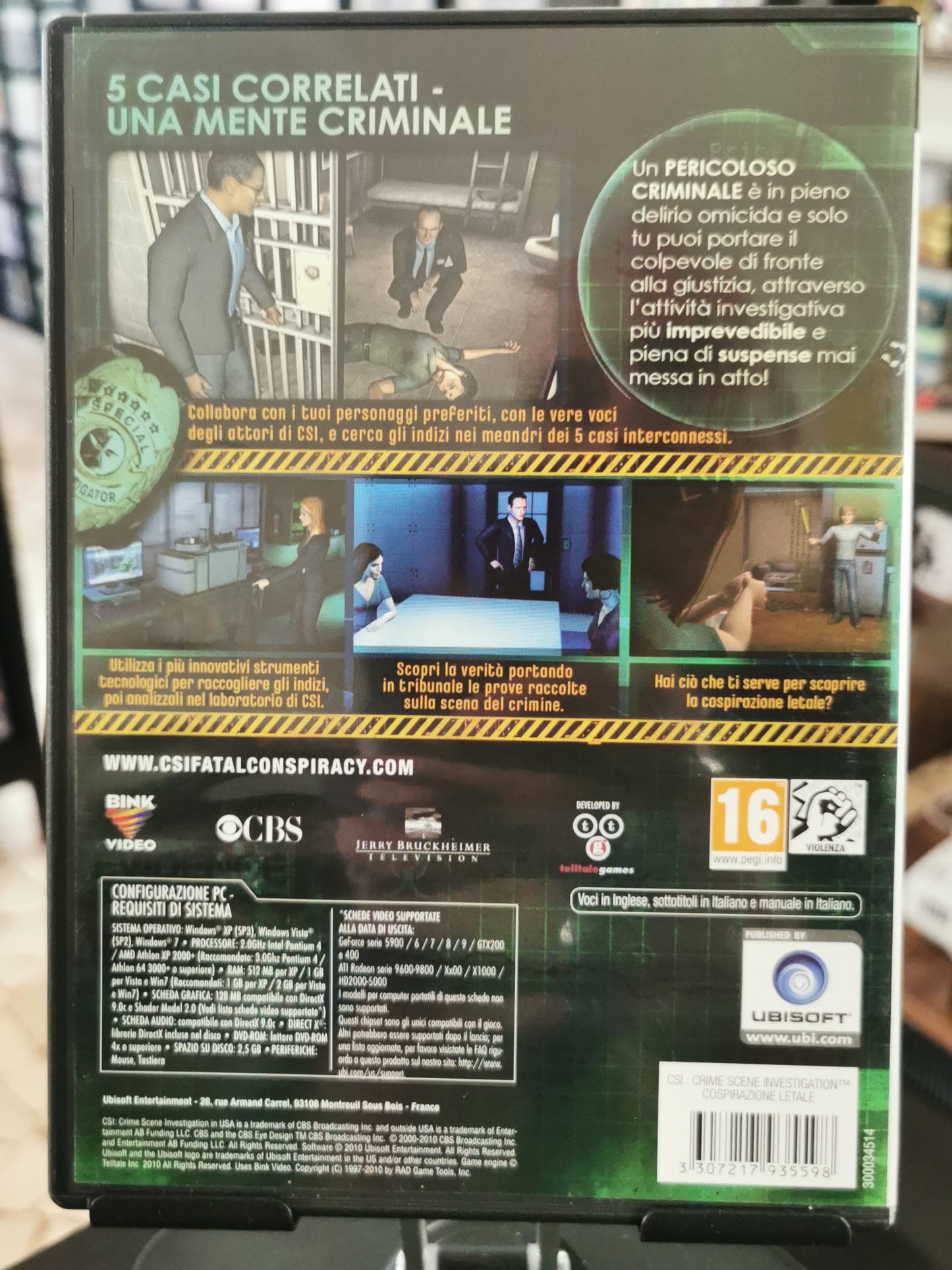 CSI: Cospirazione Letale (PC)