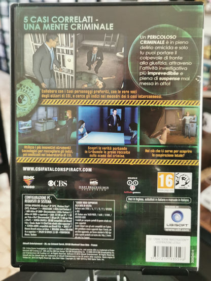 CSI: Cospirazione Letale (PC)