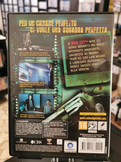CSI: Intento Mortale (PC)
