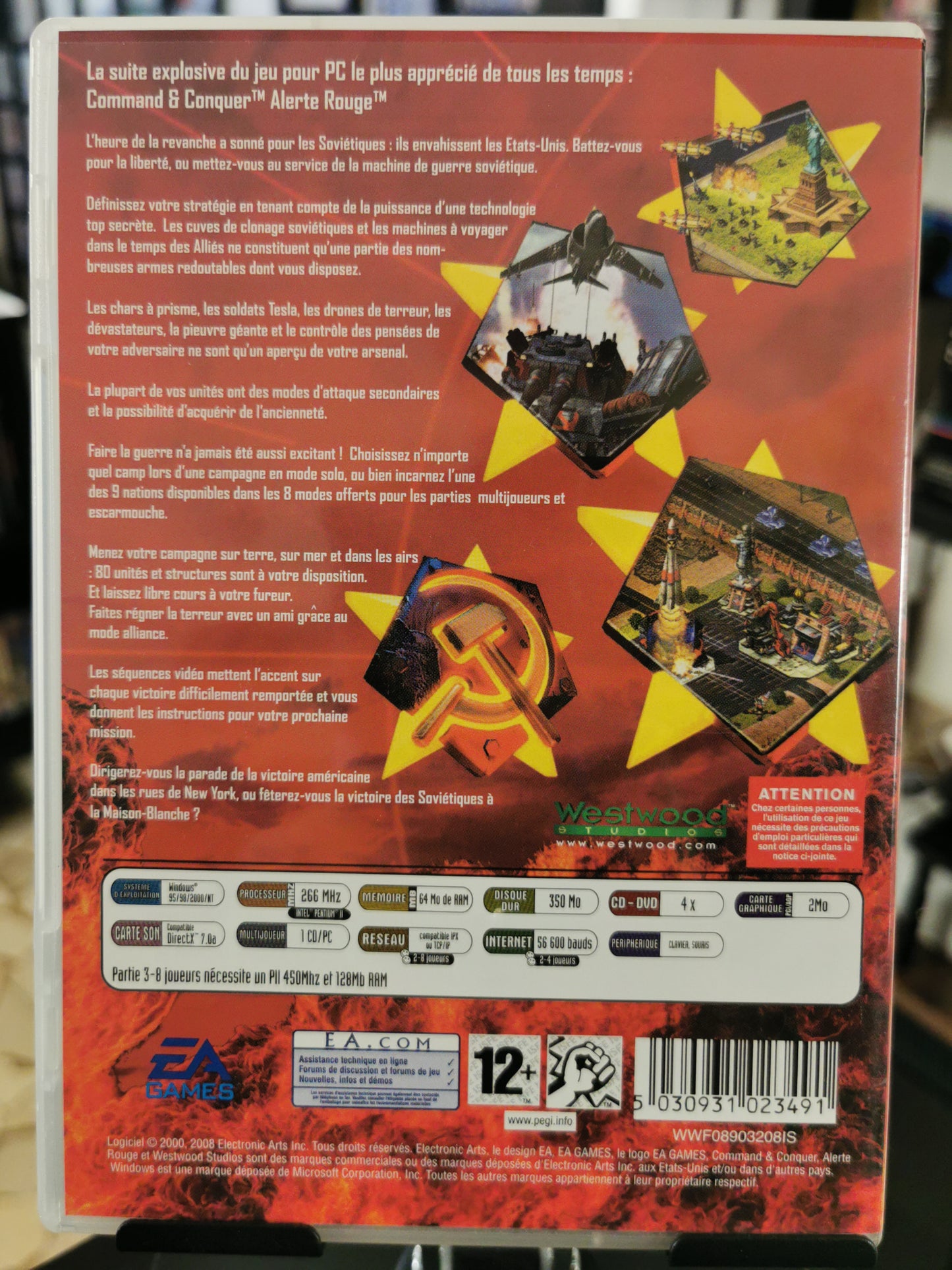 Command & Conquer - Alerte Rouge 2 (PC) - FRA