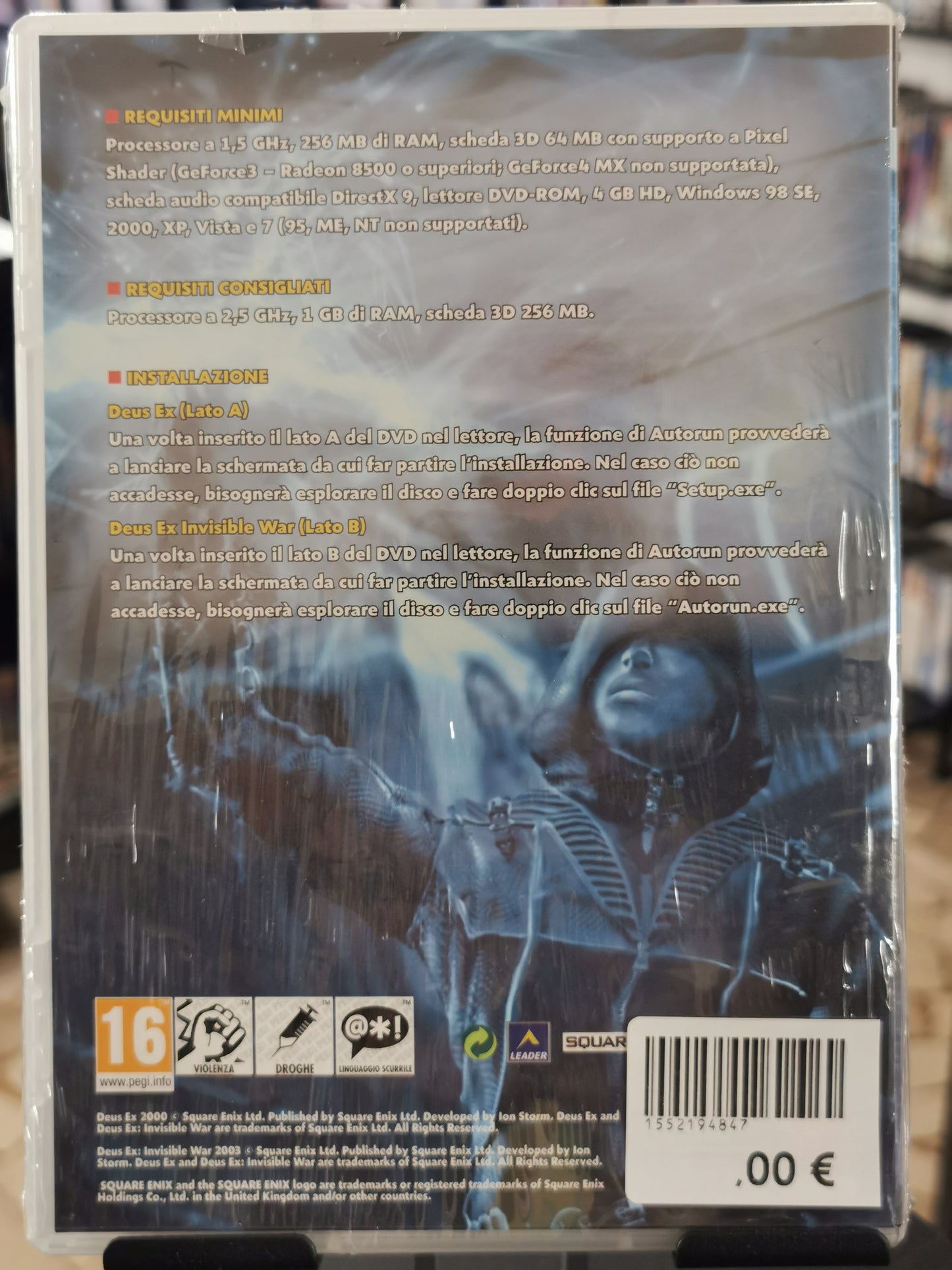 Deus Ex + Deus Ex: Invisible War (PC) *Nuovo