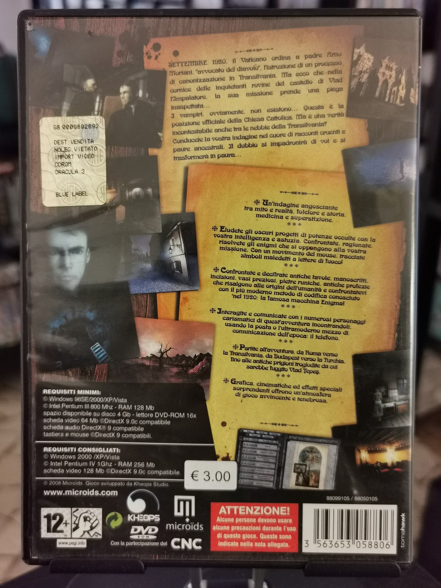 Dracula 3 - Il Sentiero del Drago (PC)