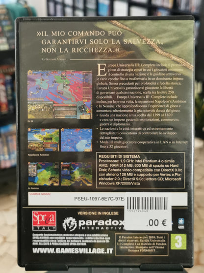 Europa Universalis III - Complete (PC)