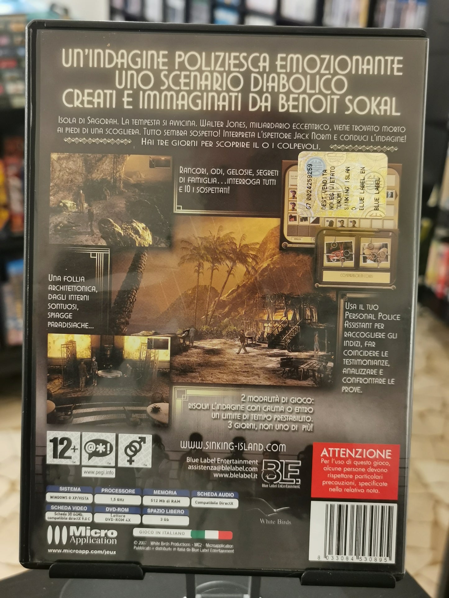 Sinking Island: Un'Indagine di Jack Norm (PC)