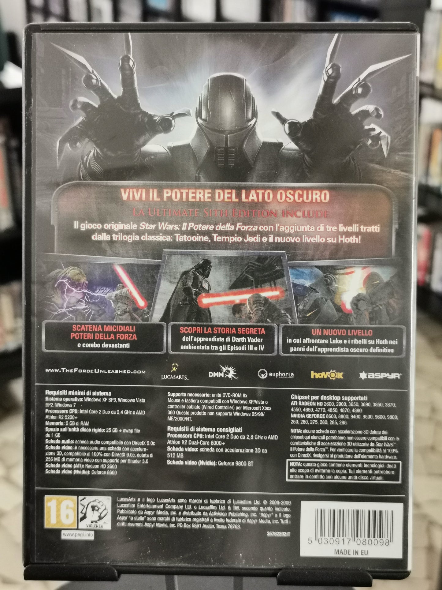 Star Wars: Il Potere della Forza – Ultimate Sith Edition (PC)