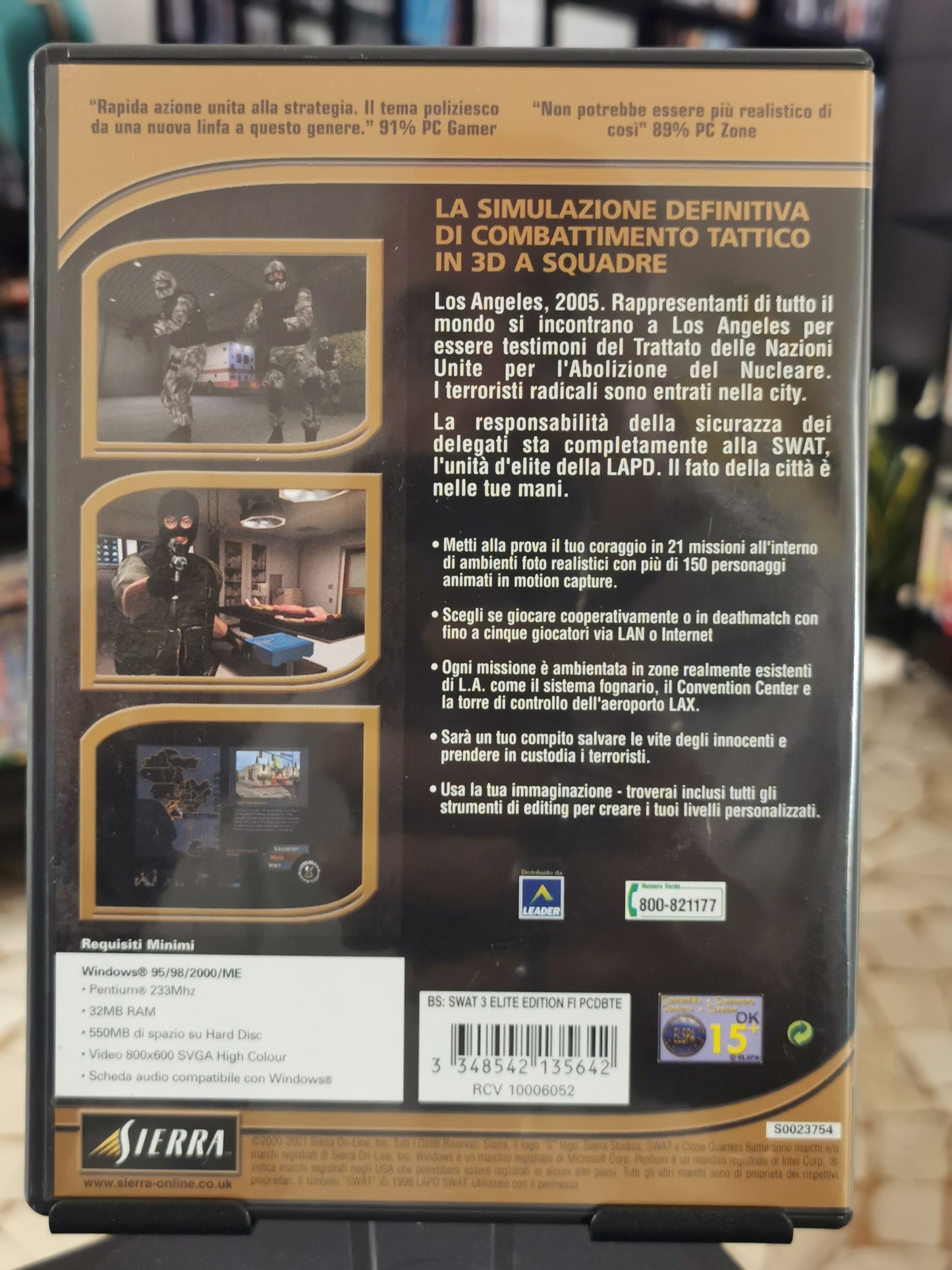 SWAT 3: Close Quarters Battle – Elite Edition (PC)