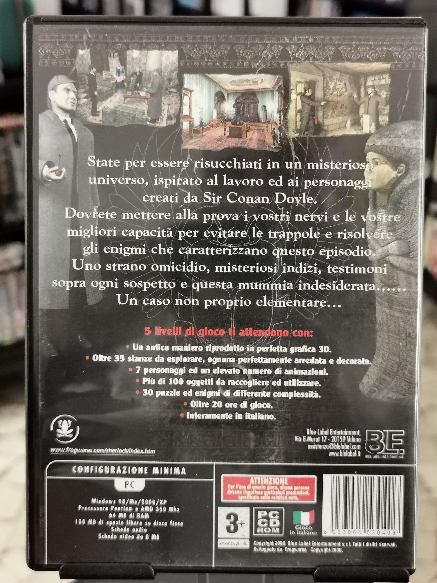 Sherlock Holmes - Il mistero della mummia (PC)