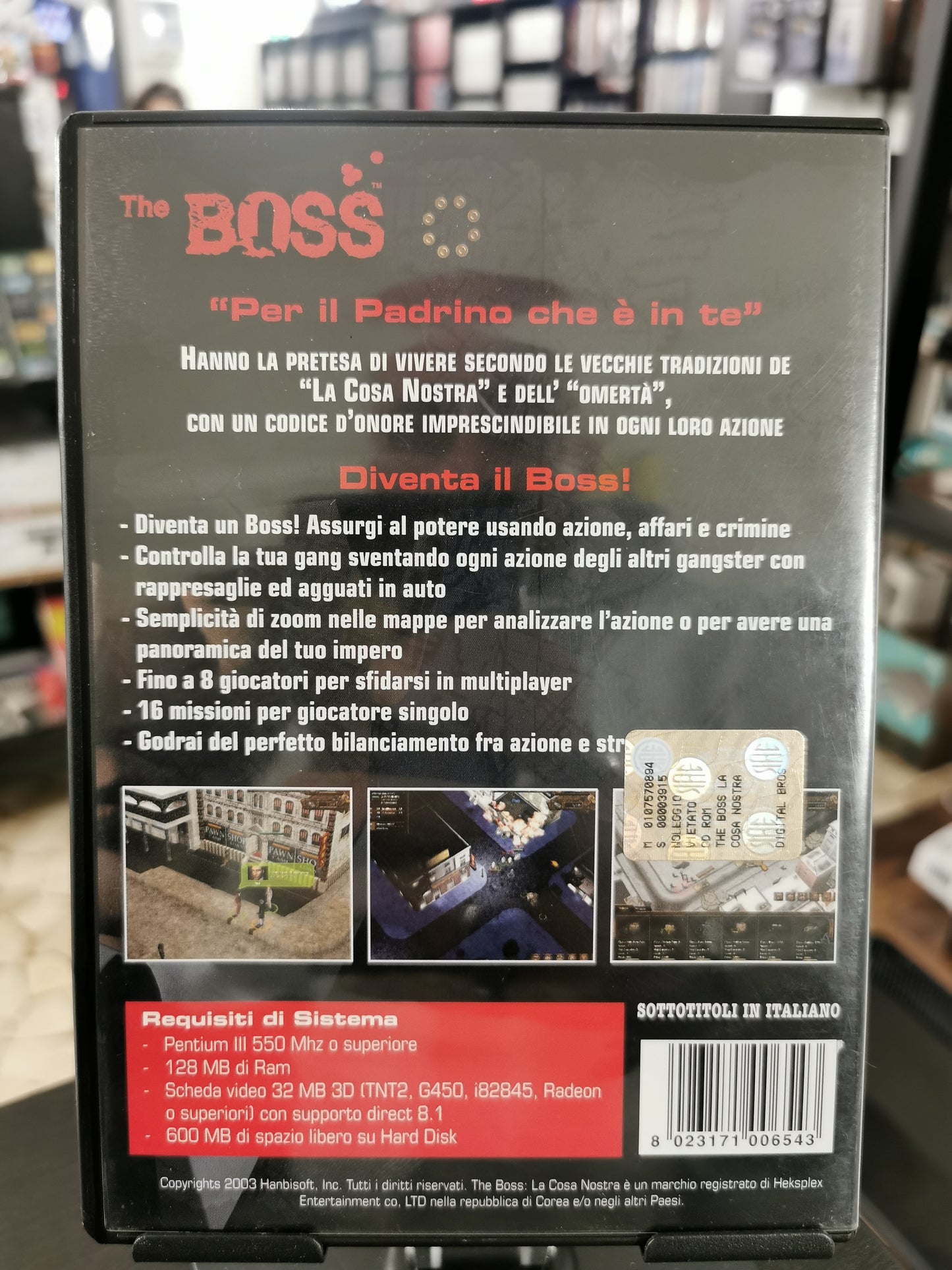 The Boss - La Cosa Nostra (PC)