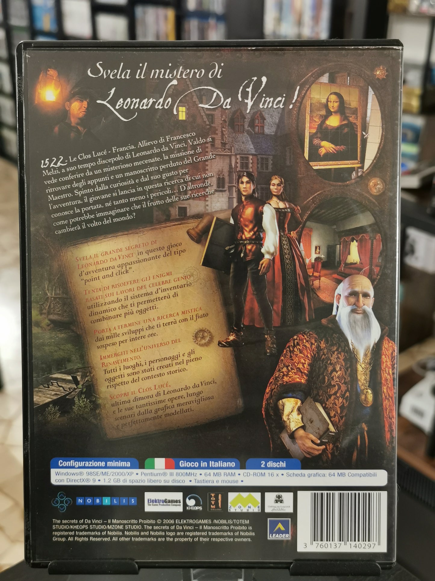 The Secrets Of Da Vinci – Il Manoscritto Proibito PC