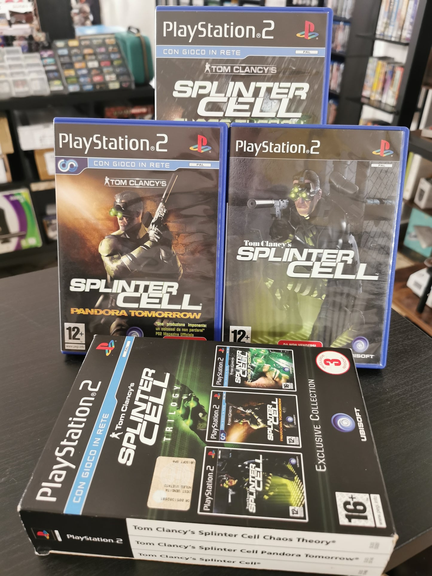 Tom Clancy’s Splinter Cell Trilogy – Exclusive Collection (PS2)