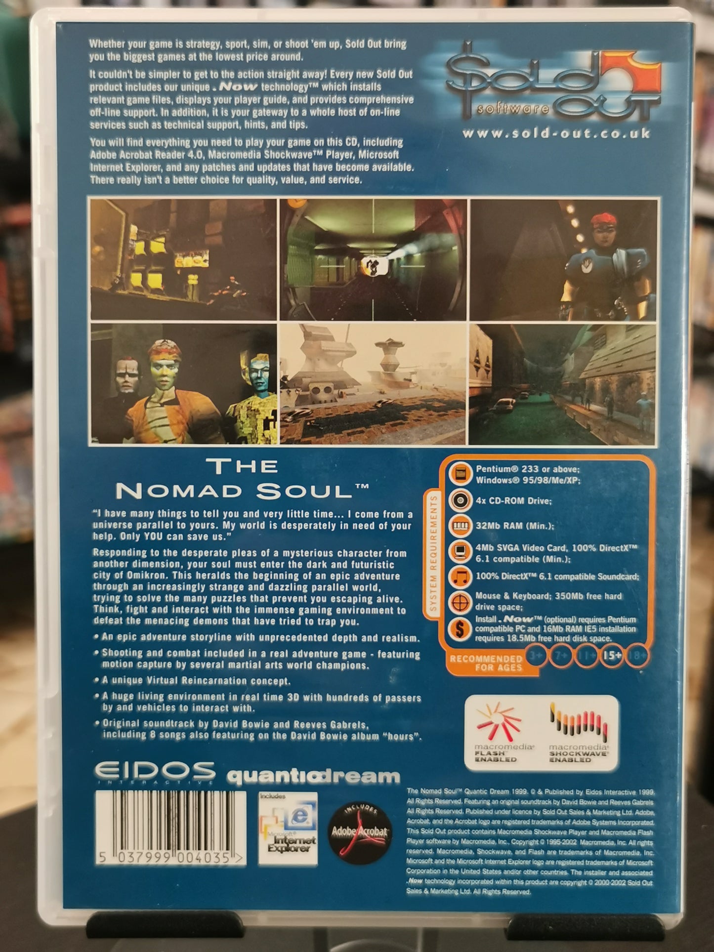 The Nomad Soul (PC)