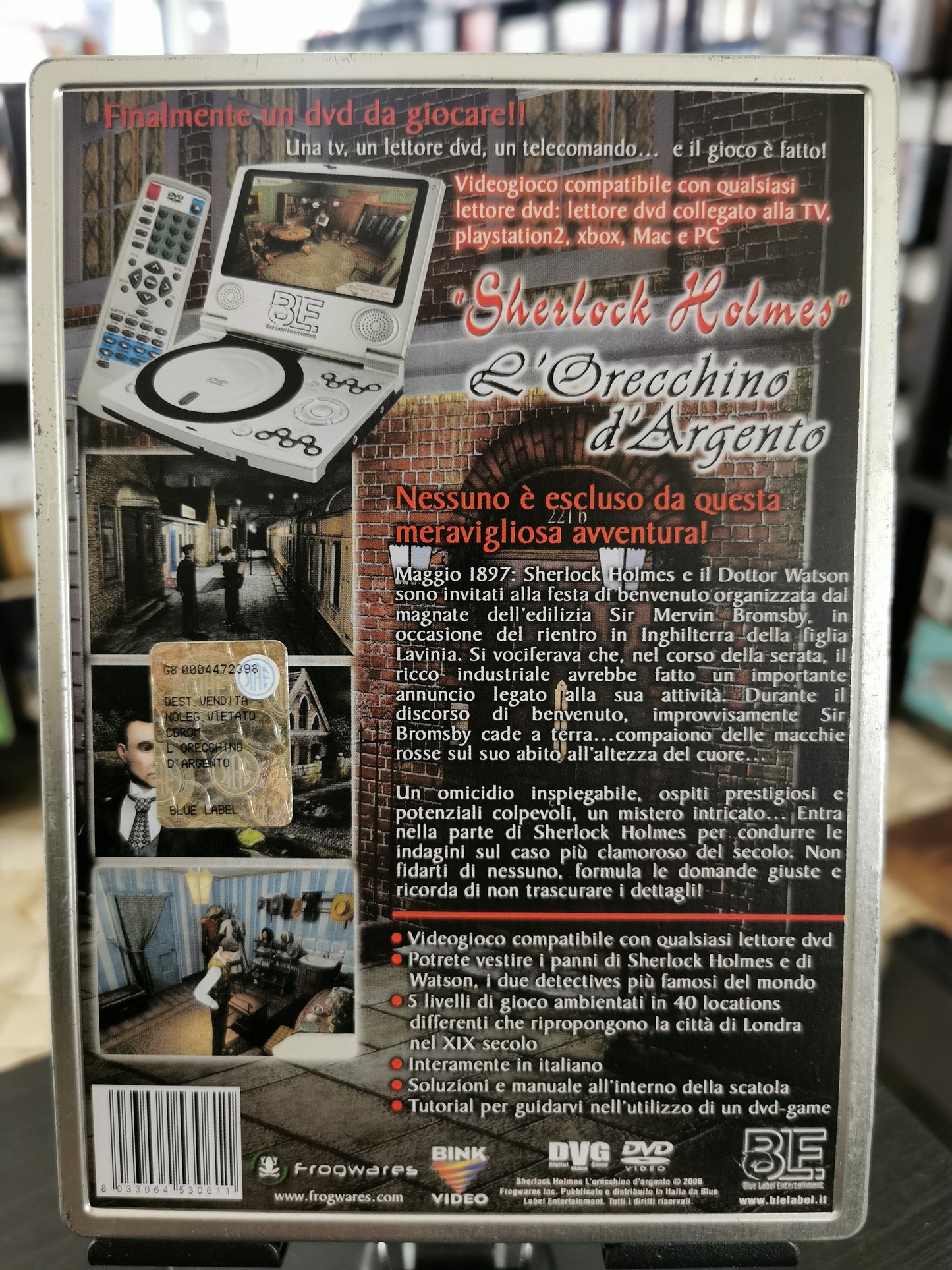 Sherlock Holmes – L’Orecchino d’Argento (PC – DVD Game)