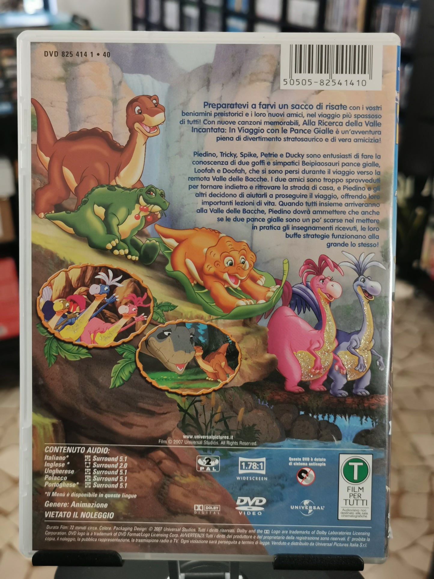 Alla Ricerca della Valle Incantata – In Viaggio con le Pance Gialle (DVD)