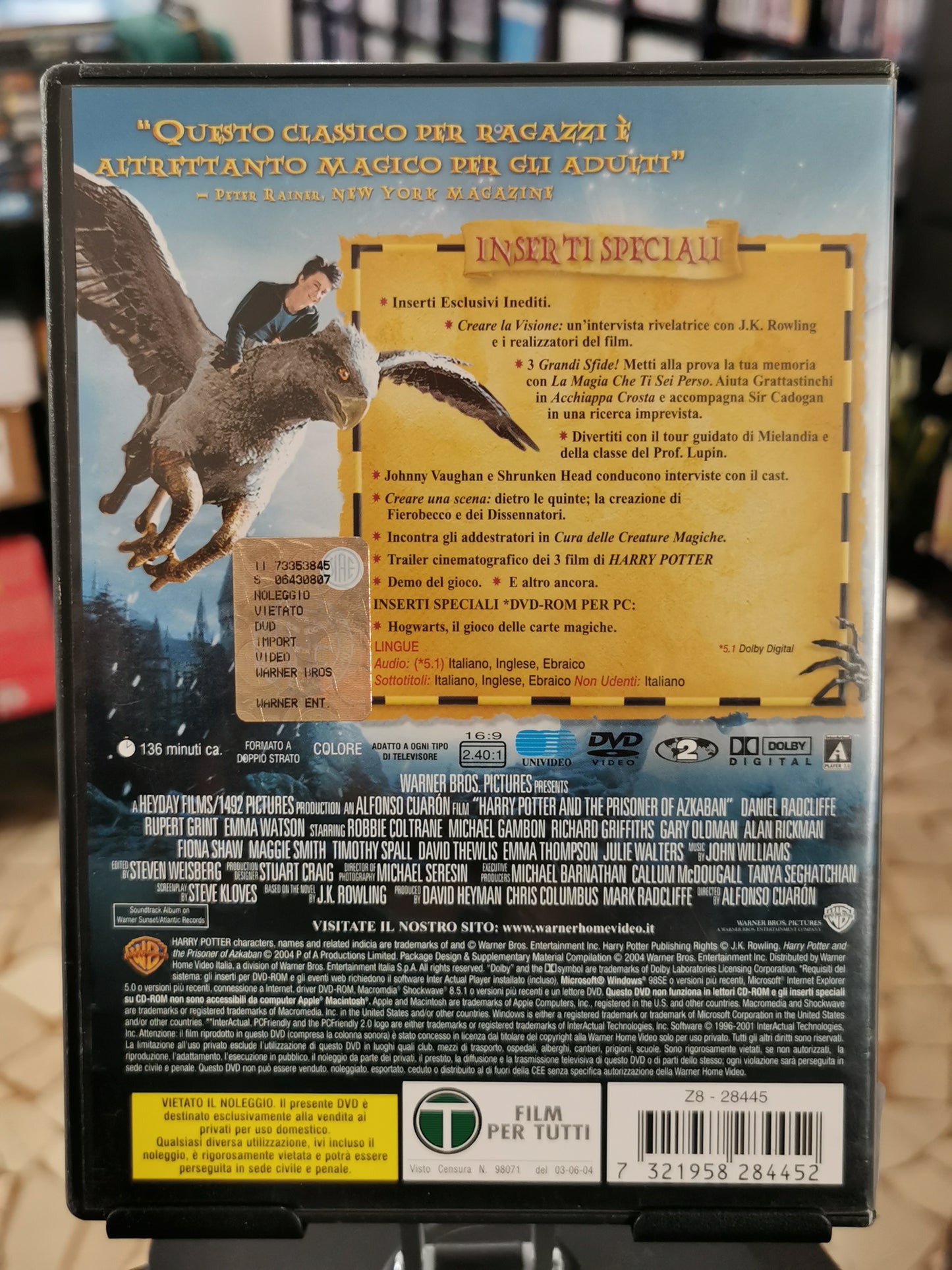 Harry Potter e il Prigioniero di Azkaban (DVD)