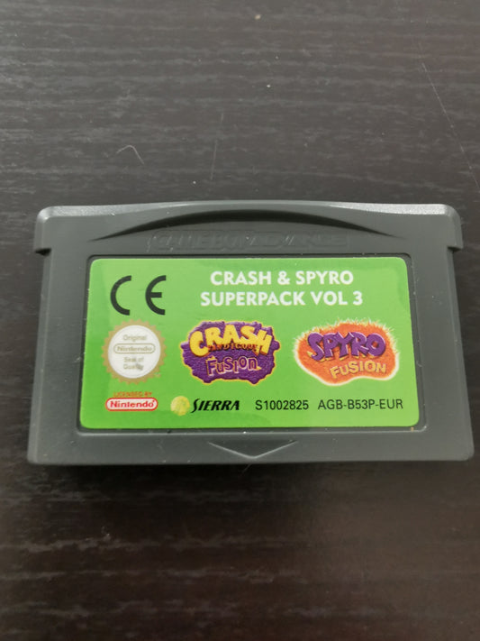 Crash & Spyro Superpack Vol. 3 (GBA) *loose