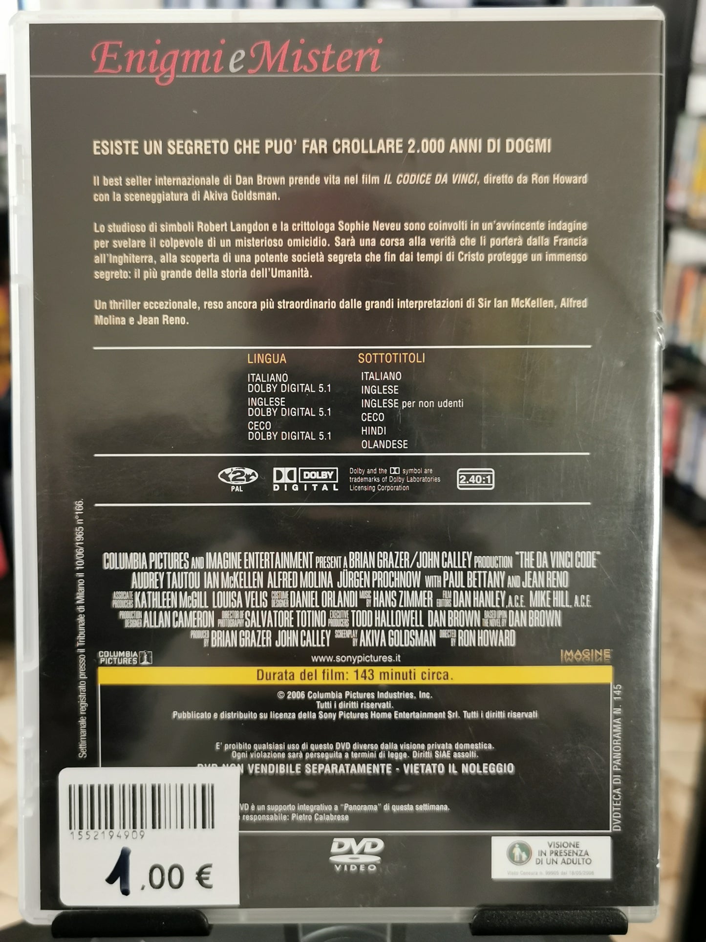Il codice Da Vinci (DVD)