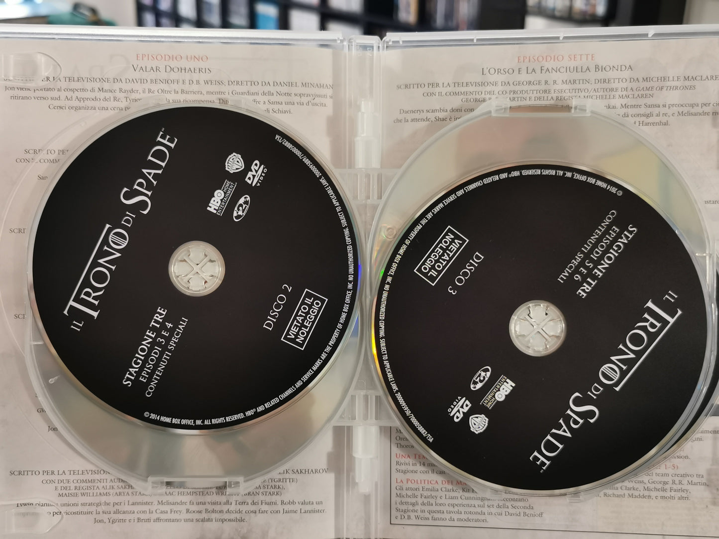 Il trono di spade – Stagione 3 (DVD)