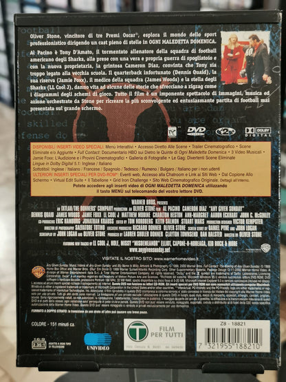 Ogni Maledetta Domenica – Edizione Speciale Director’s Cut (DVD)