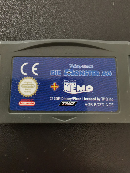 Die Monster AG + Findet Nemo (GBA) *loose