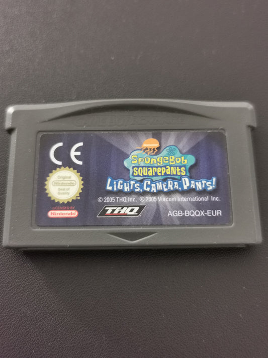 SpongeBob SquarePants: Lights, Camera, Pants! (GBA) *loose