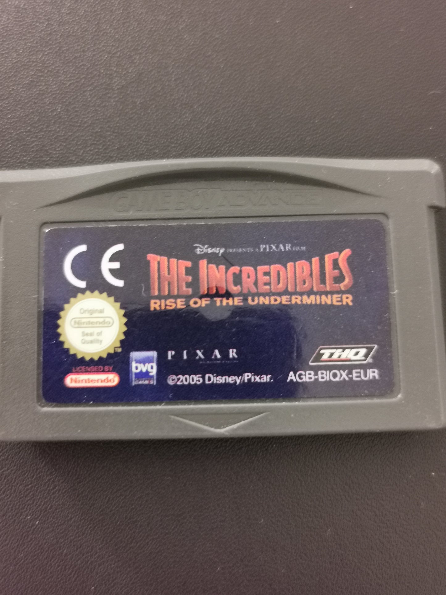 The Incredibles: Rise of the Underminer (GBA) *loose