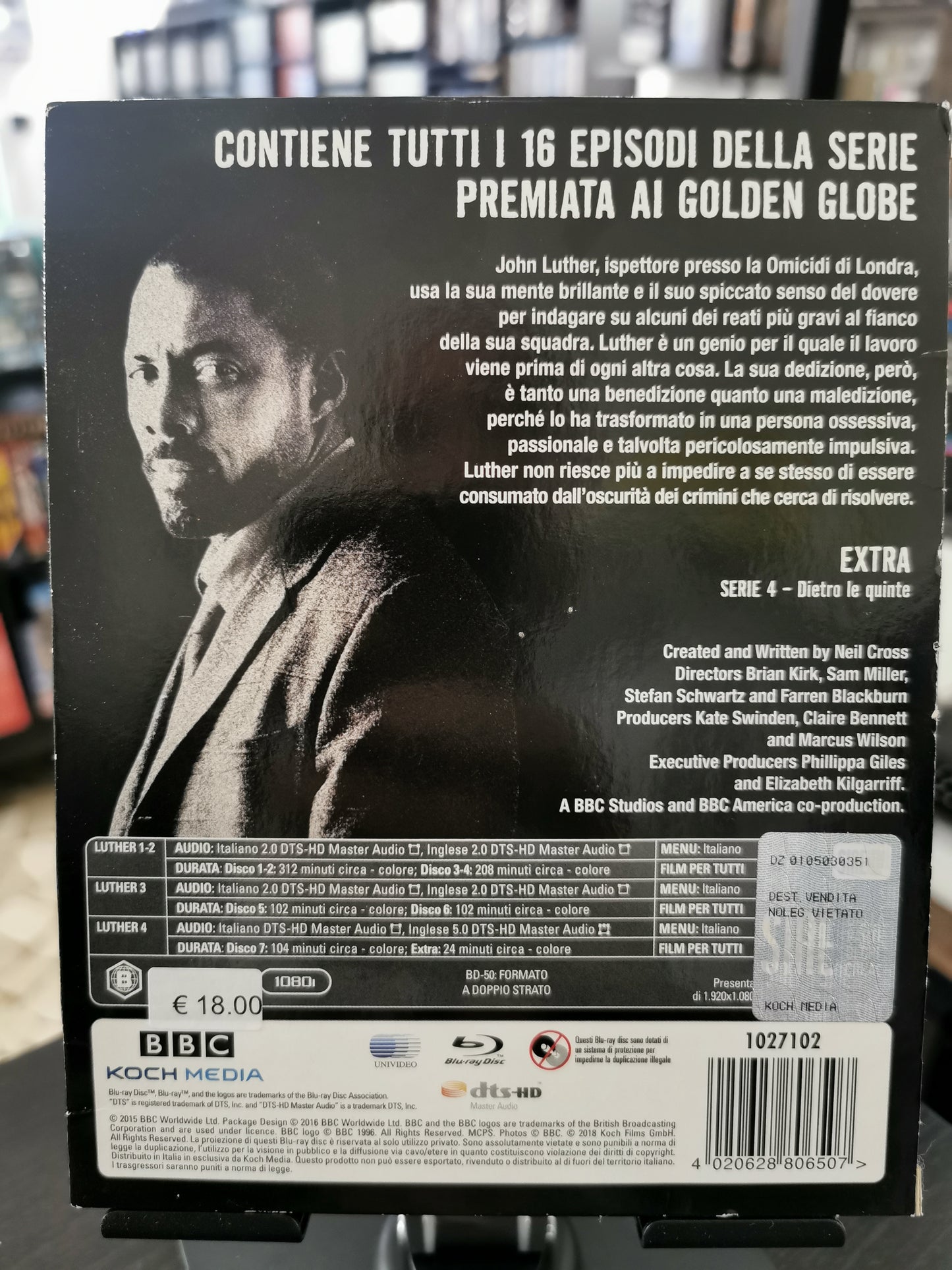 Luther - Stagioni 1-4 (BR)