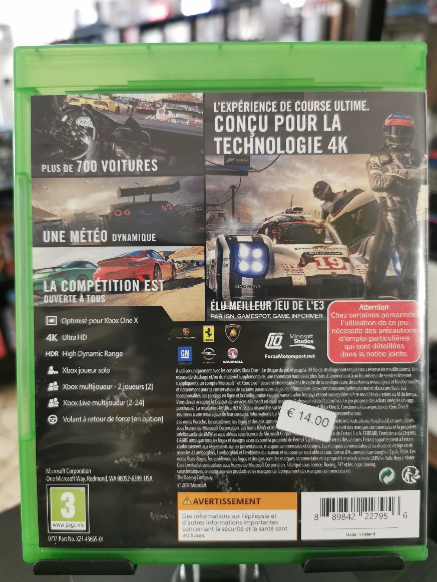 Forza Motorsport 7 (Xbox One)