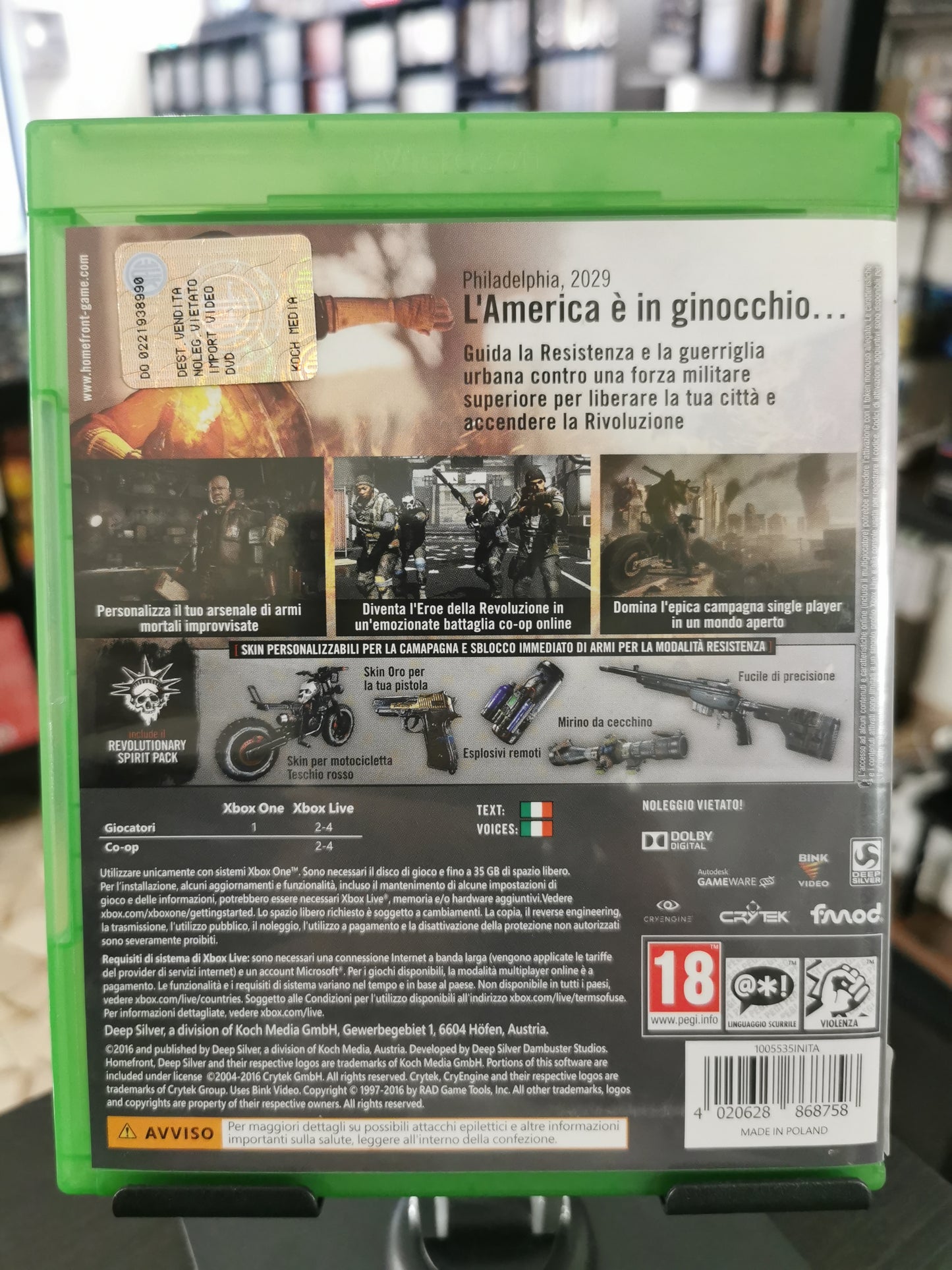 Homefront: The Revolution (Xbox One)