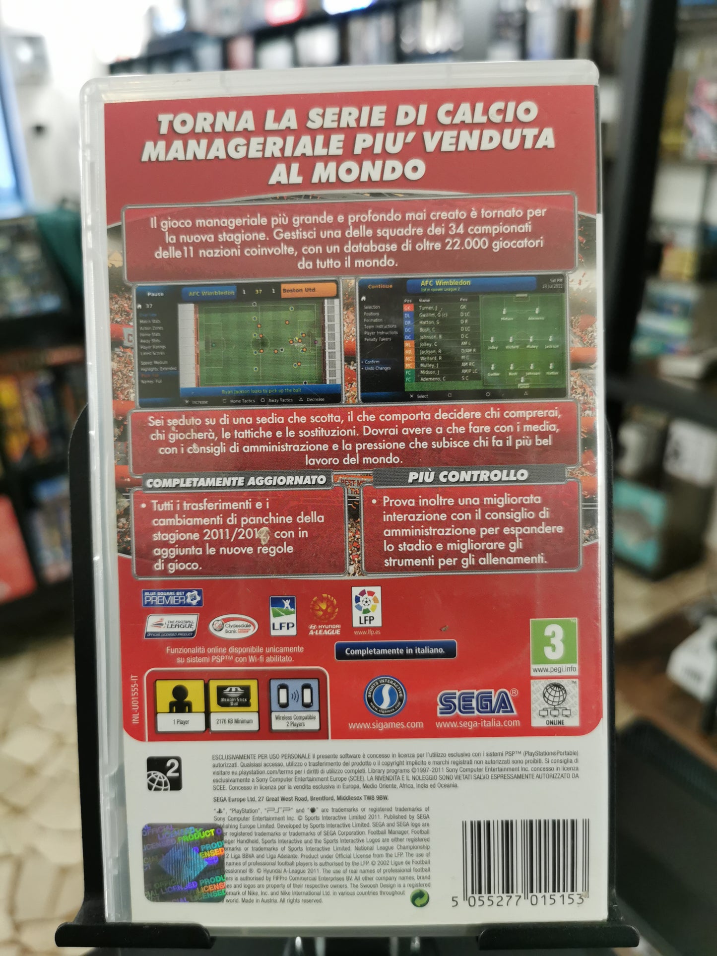 Football Manager Handheld 2012 (PSP)