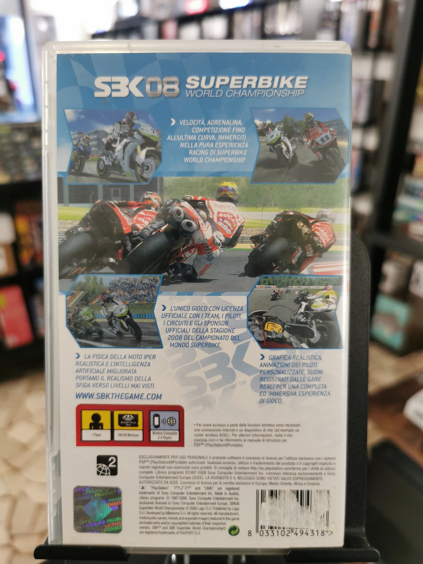 SBK 08: Superbike World Championship (PSP)