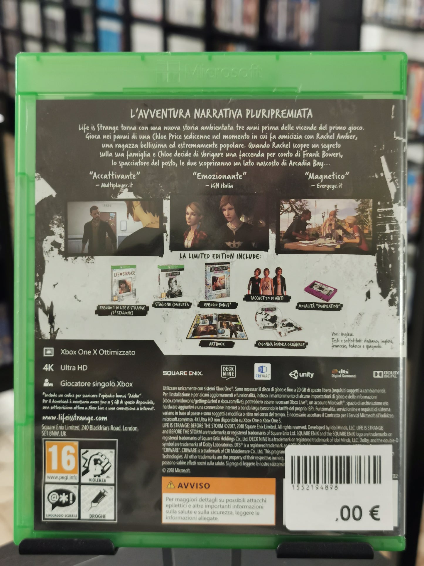Life Is Strange: Before The Storm (Xbox One)