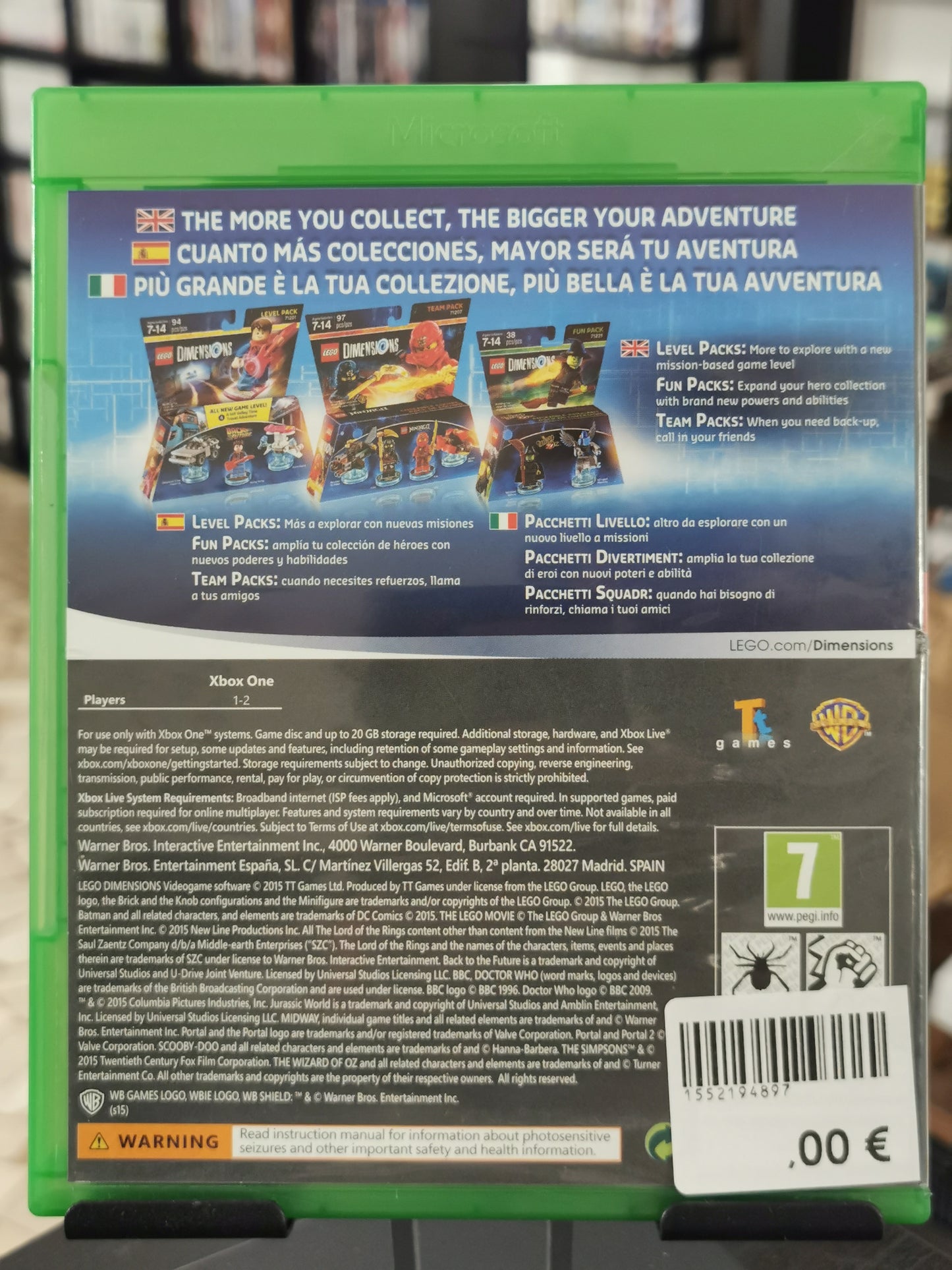 LEGO Dimensions (Xbox One) *Solo Software