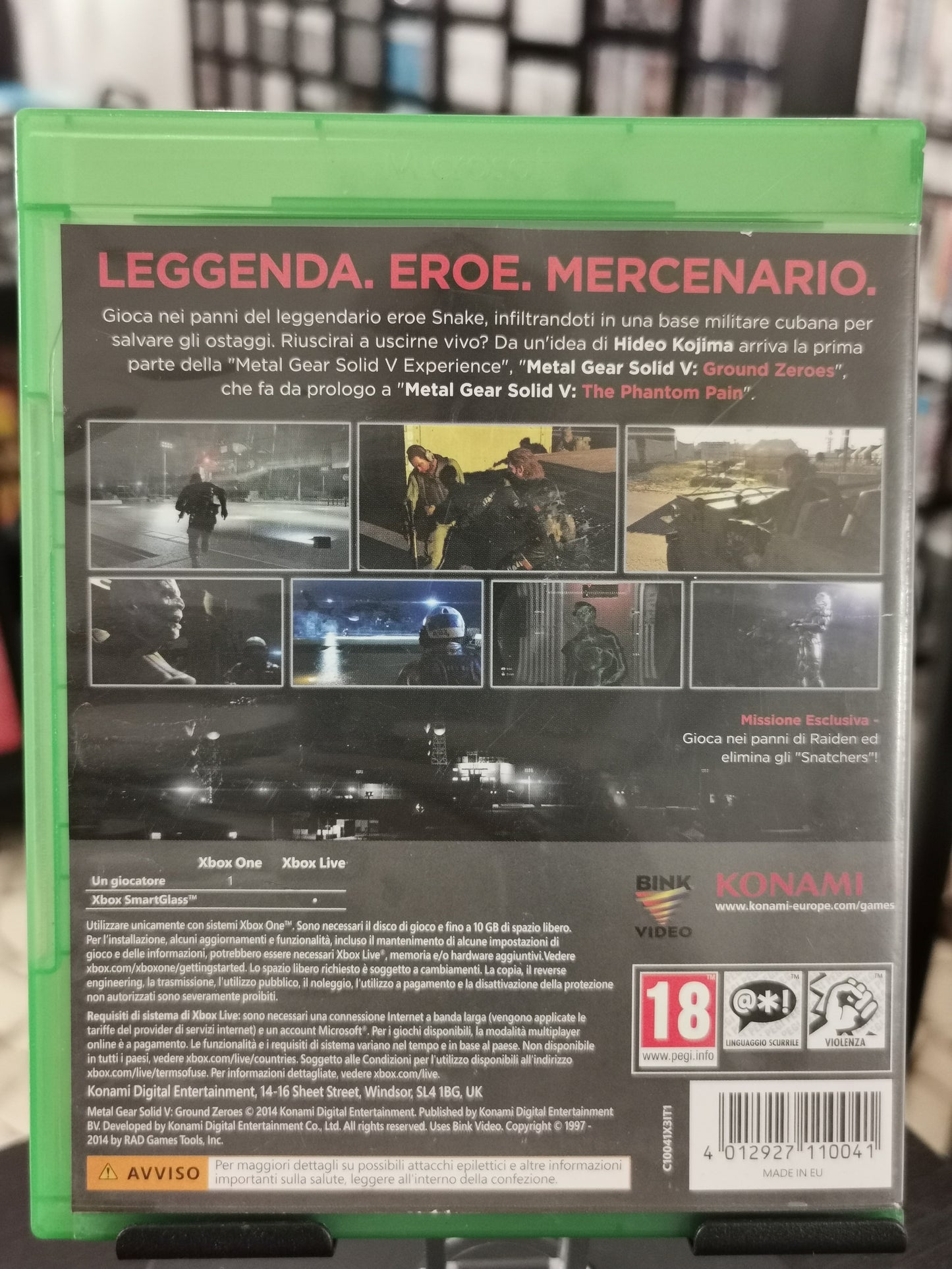 Metal Gear Solid V: Ground Zeroes (Xbox One)